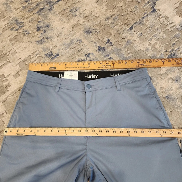 NWT Hurley 40×29 Blue Tech Pants 4 pockets. - Picture 6 of 15
